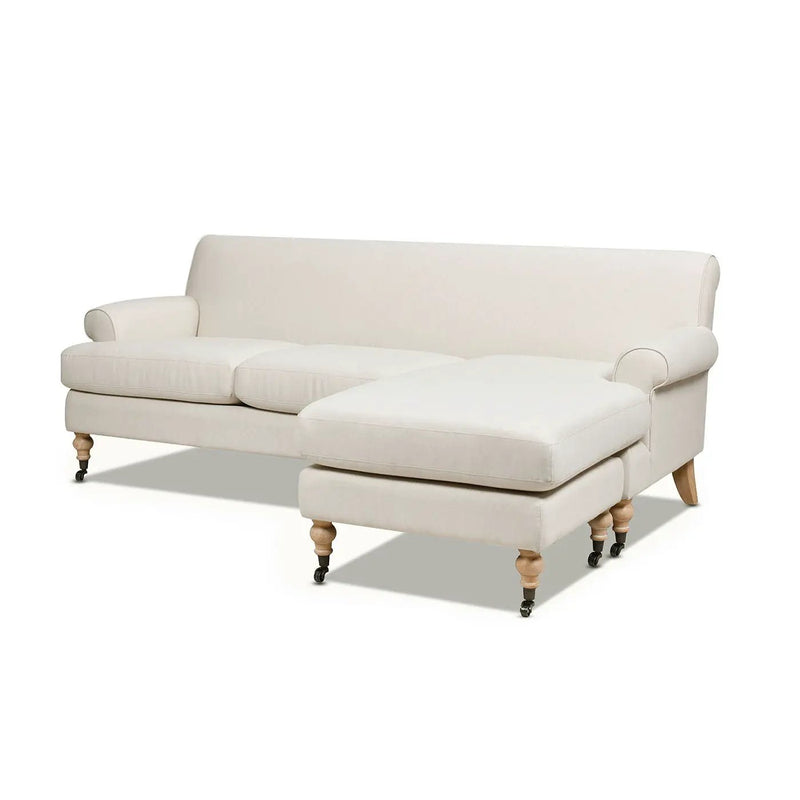 Alana - L-Shape Reversible Sectional Sofa - Light Beige by Unique Piece Furniture