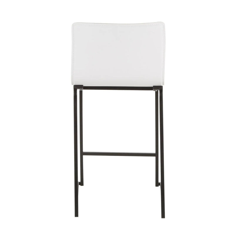Mara - Upholstered Contemporary Counter Stool (Set of 2) by HouseOfZazla