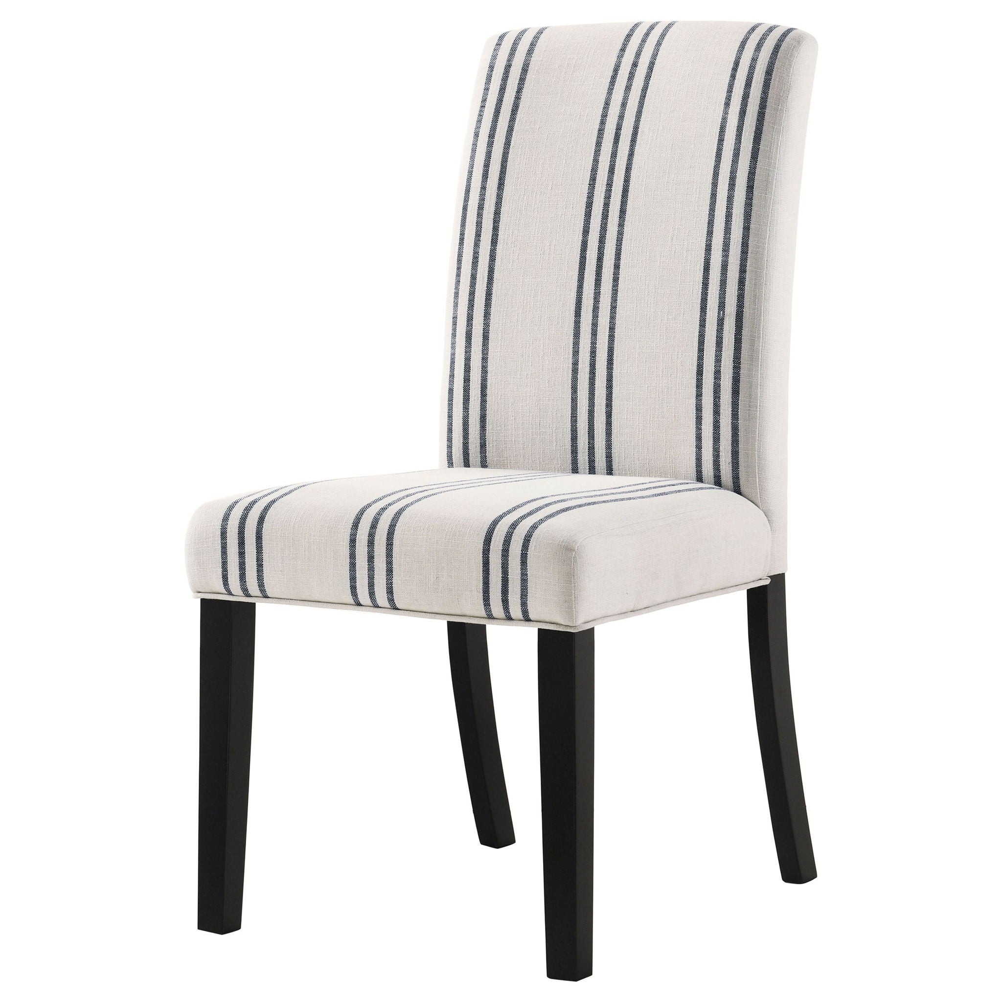 Herran Upholstered Dining Side Chair Beige (Set of 2) by Unique Piece Furniture