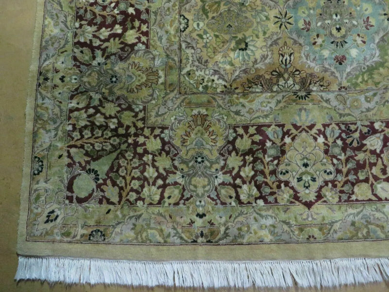 8' X 10' Safavieh Handmade Pakistan Oriental Floral Wool Rug Hand Knotted Organic by Jewel Rugs