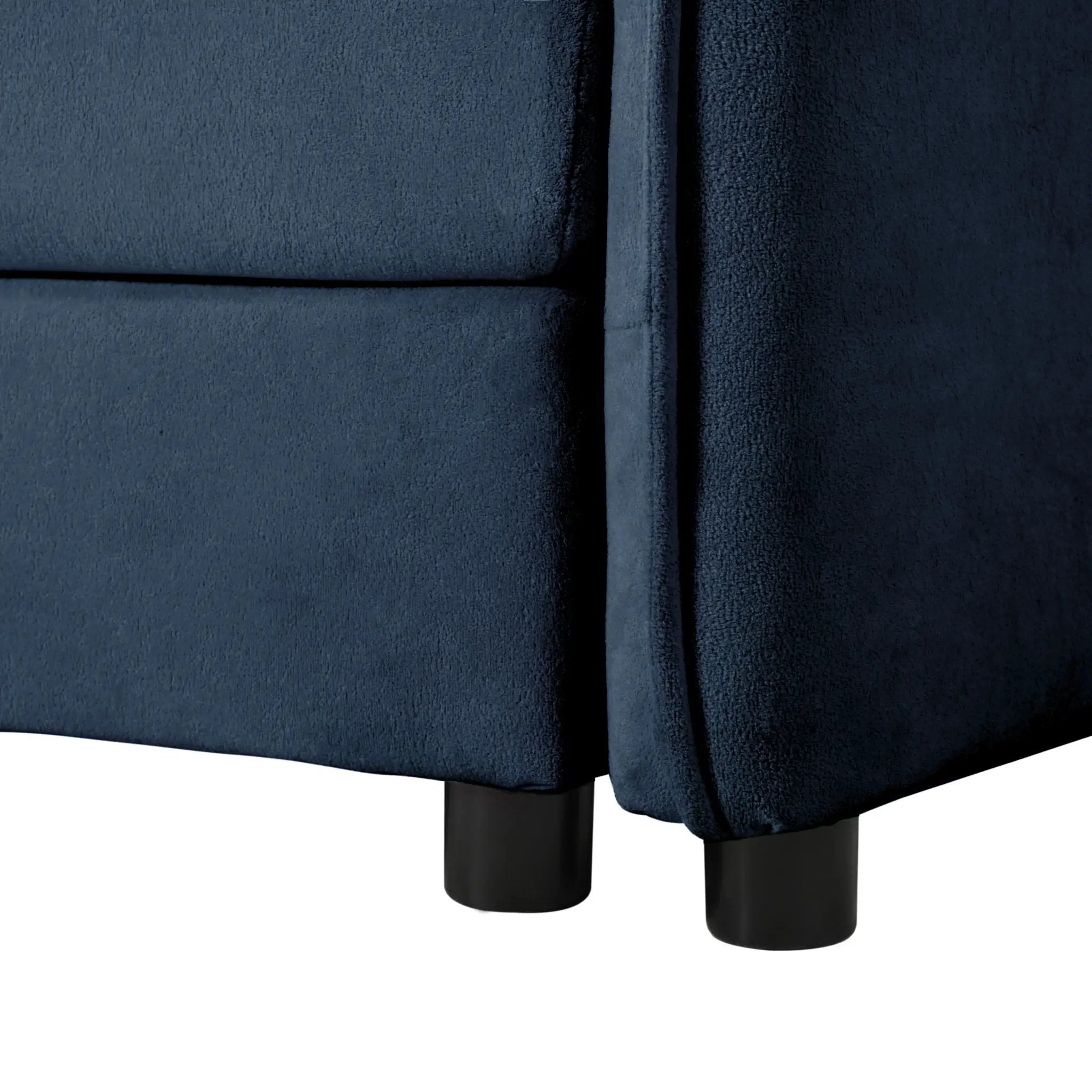 Modern Oversized Accent Chair, Comfy Single Sofa With Large Seat (Set of 2)