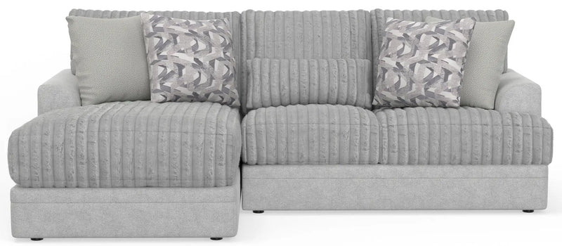 Titan - Sectional With Comfort Coil Seating And Accent Pillows Included by Unique Piece Furniture