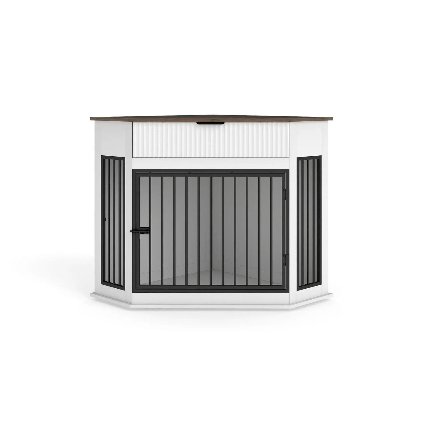 Corner Dog Crate by HouseOfZazla