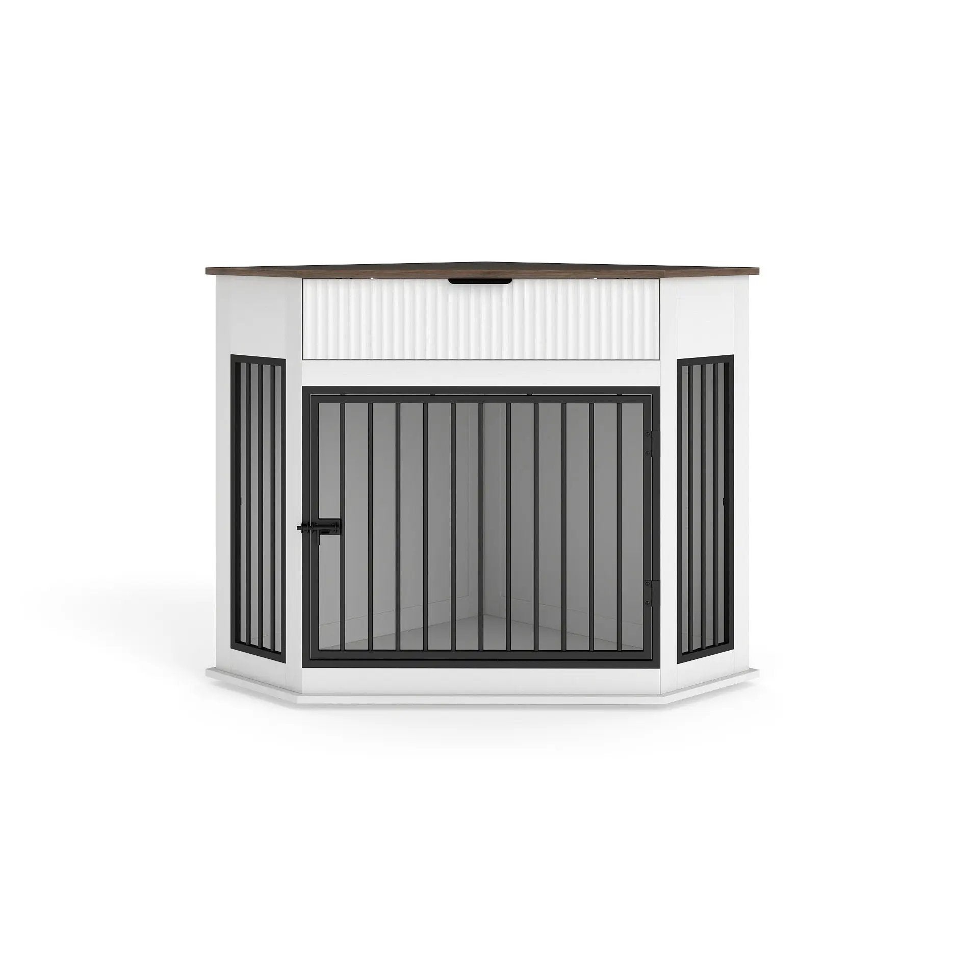 Corner Dog Crate by HouseOfZazla
