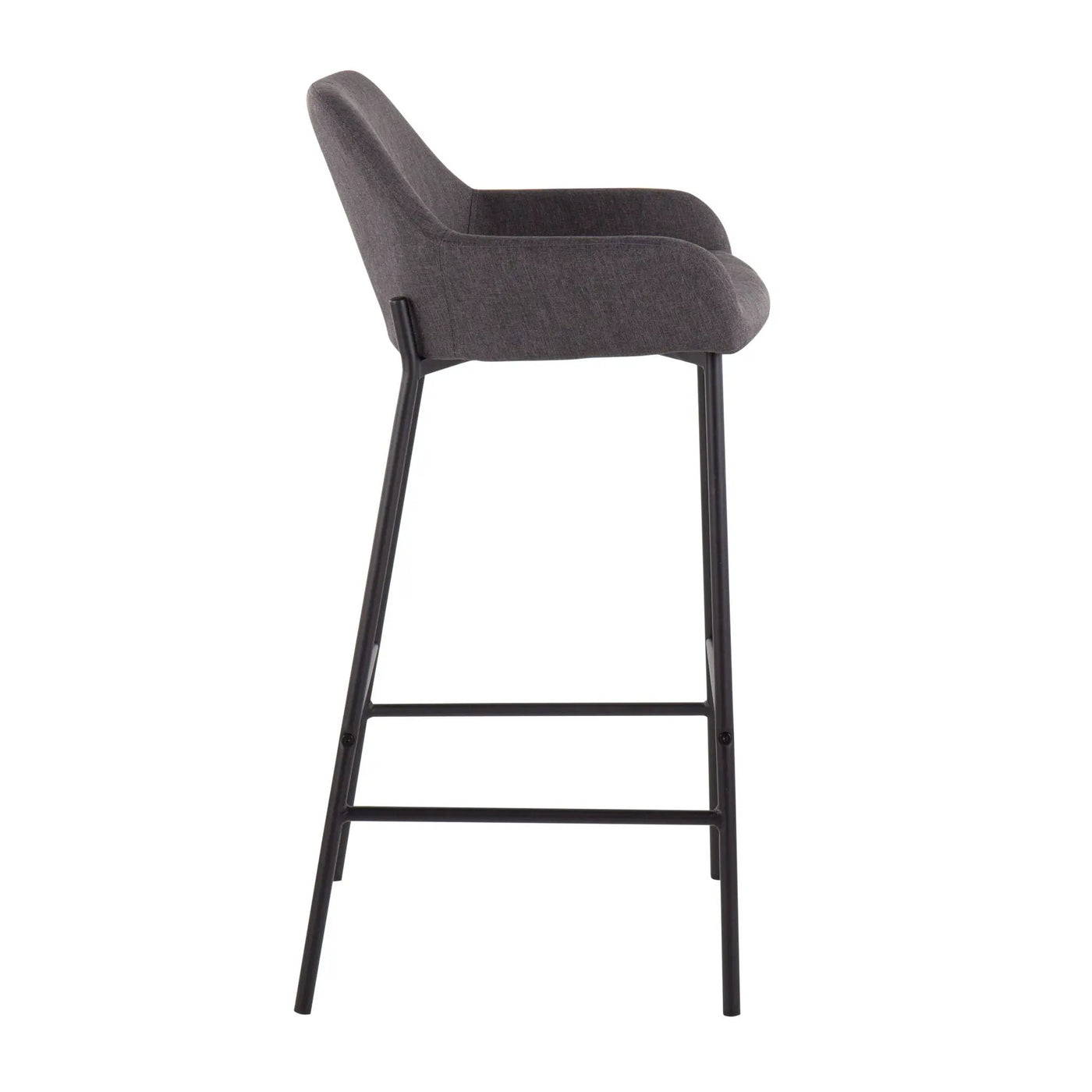 Daniella - Industrial Fixed Height Bar Stool (Set of 2) by HouseOfZazla