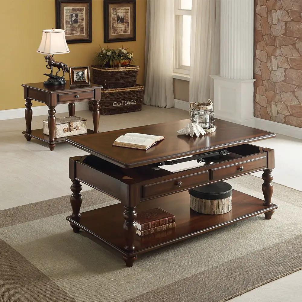 Farrel - End Table - Walnut by Unique Piece Furniture