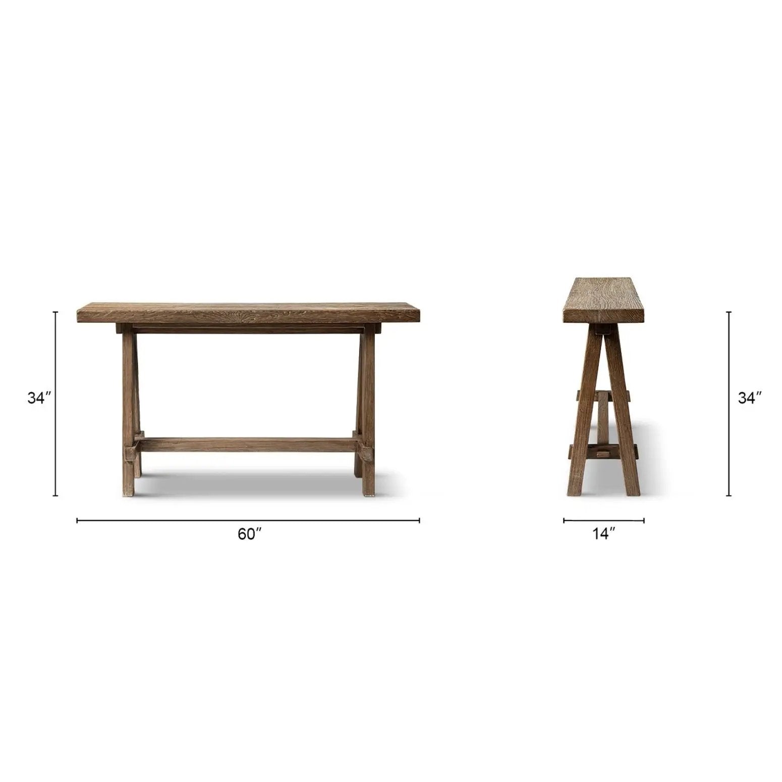 Hawthorne - Trestle Table by HouseOfZazla