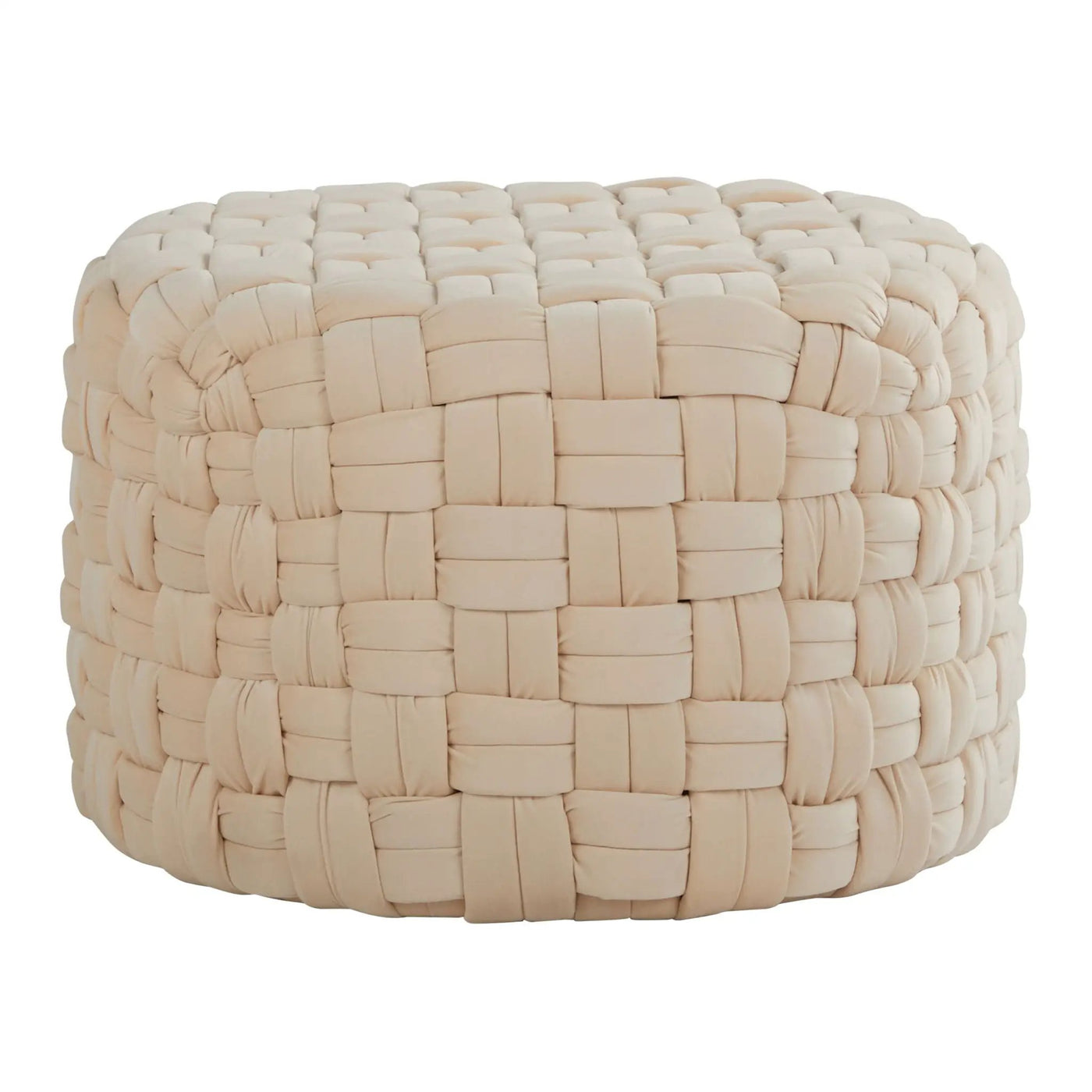 Braided - Versatile Round Ottoman by HouseOfZazla