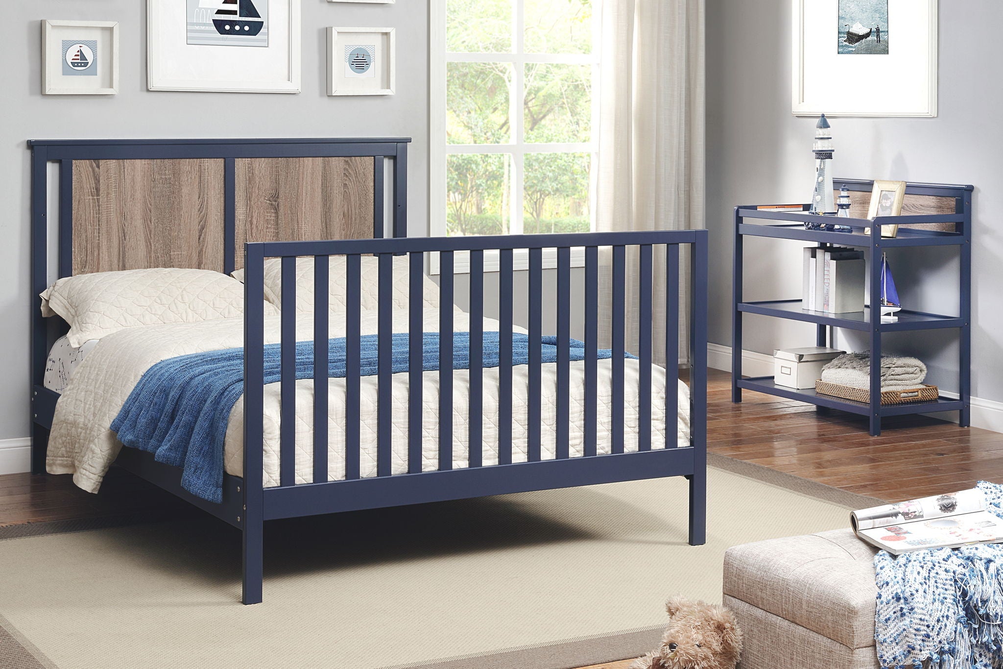 Connelly - 4-in-1 Convertible Crib by HouseOfZazla