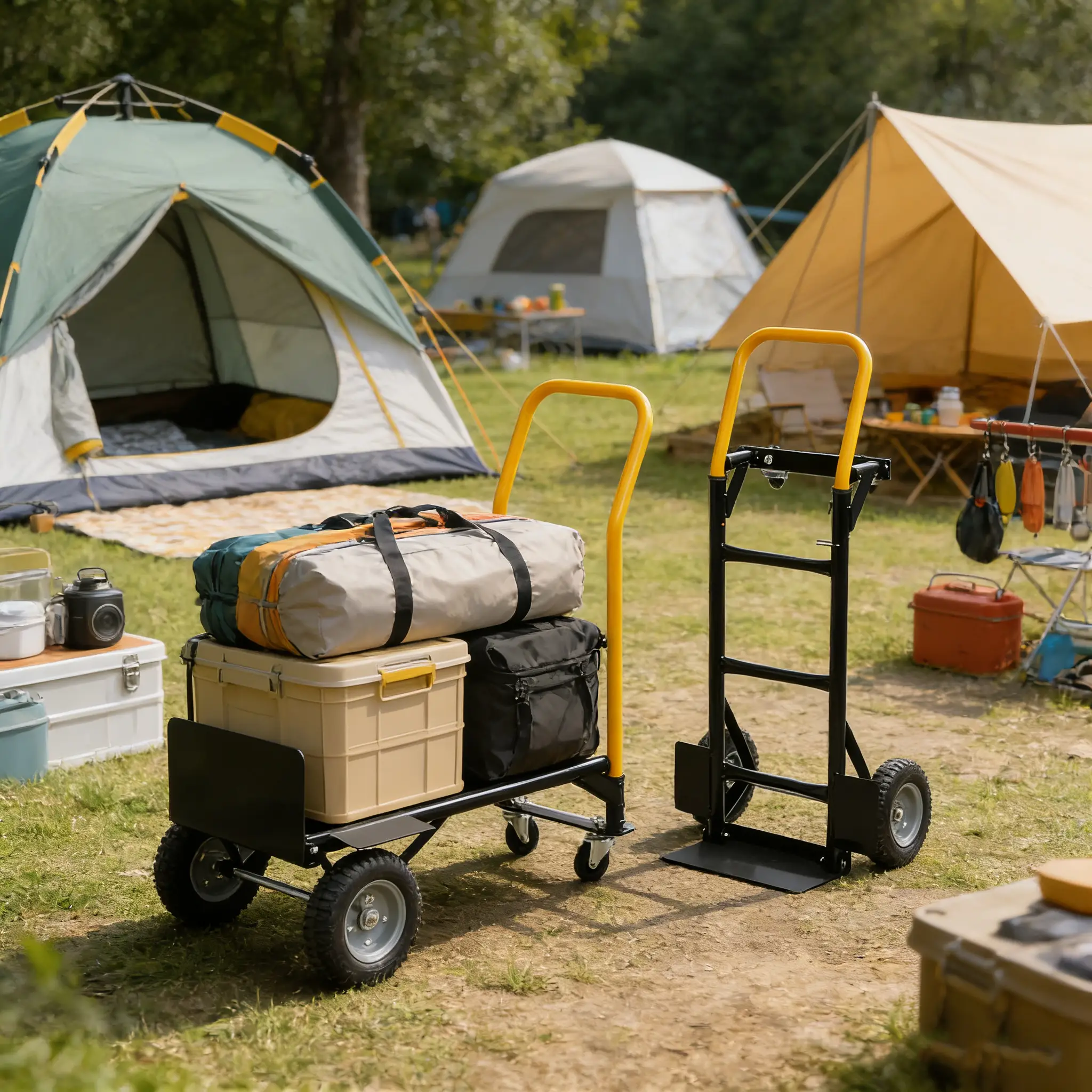 Heavy Duty Dual Purpose Hand Truck Dolly Cart by HouseOfZazla