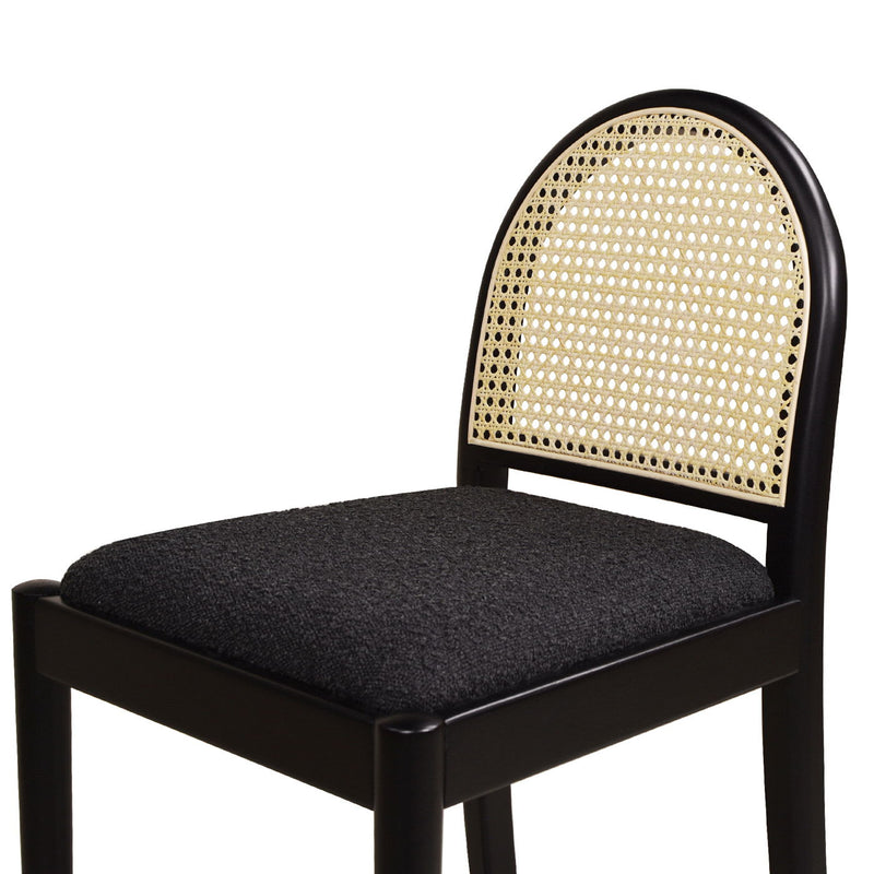 Panama - Curved Back Cane Counter Stool (Set of 2) by HouseOfZazla