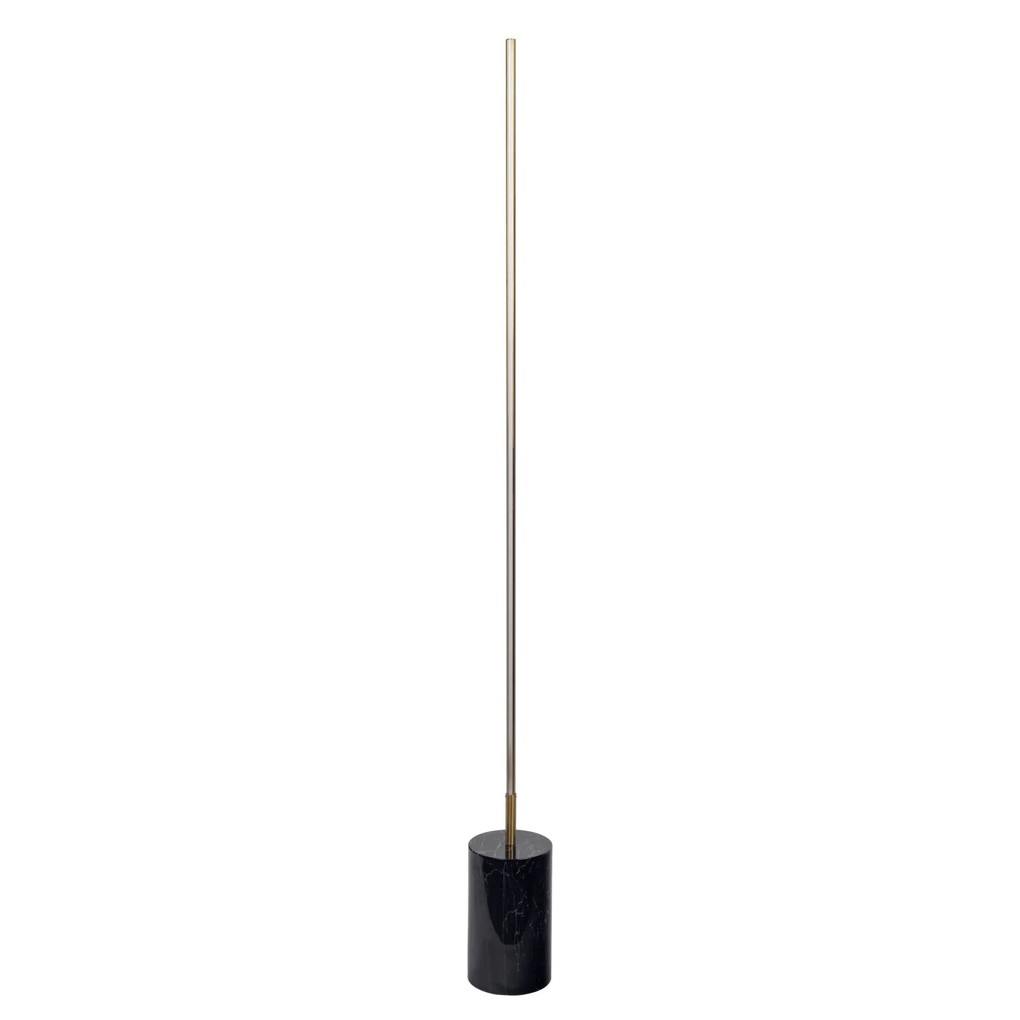Prism - LED Floor Lamp With On / Off Switch Base - Gold / Marble by Unique Piece Furniture