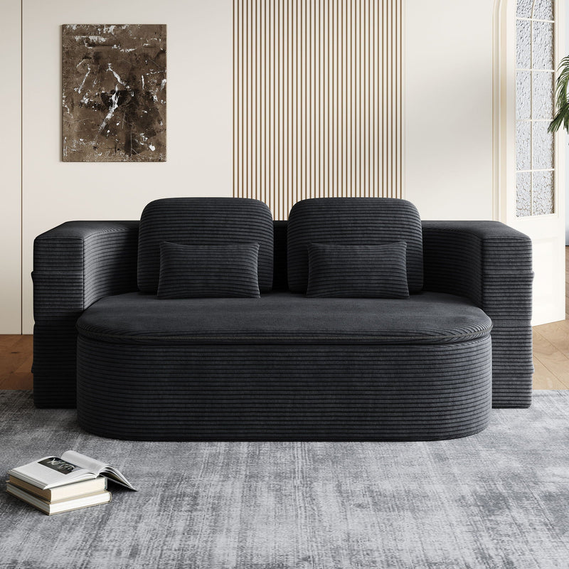 2 In 1 Foldable Sofa Bed With Multi Functional Blanket by HouseOfZazla