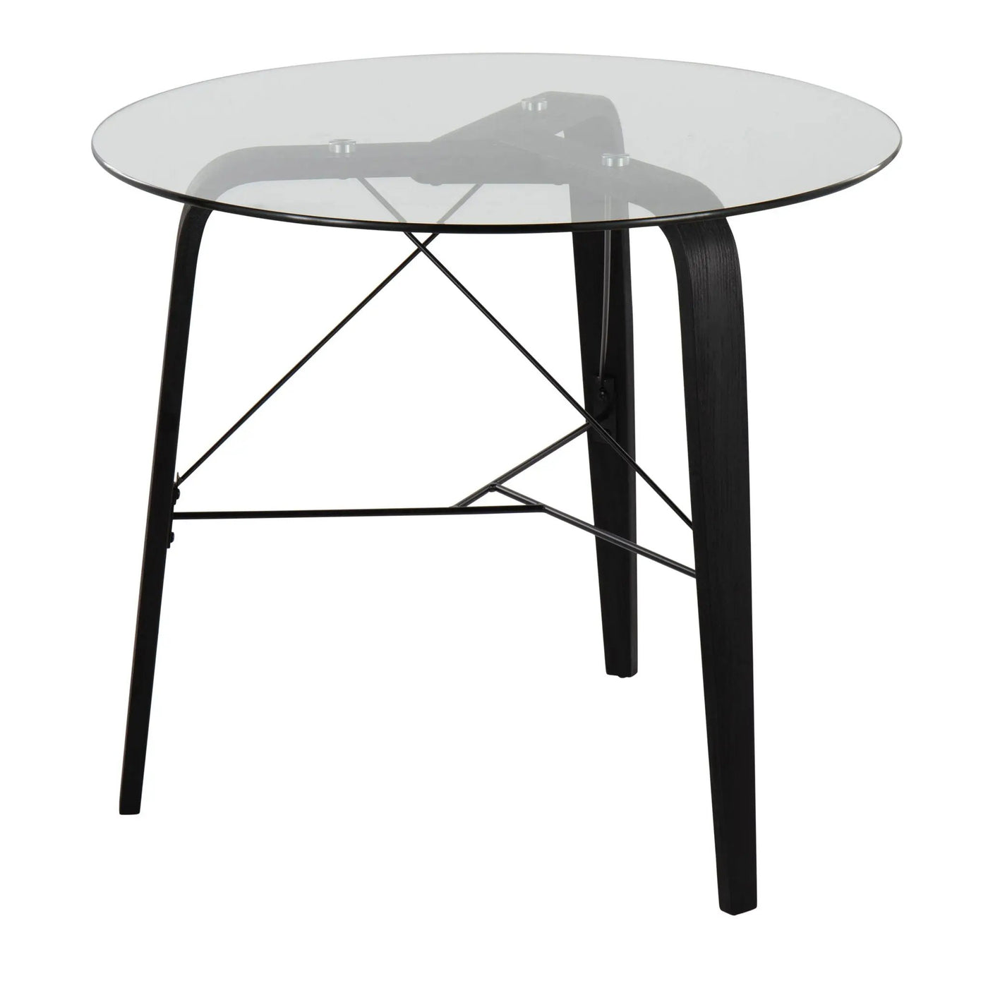 Trilogy - Contemporary Round Dinette Table by HouseOfZazla