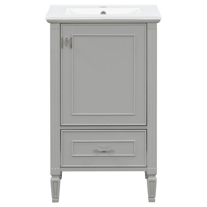 Retro Bathroom Vanity With Sink