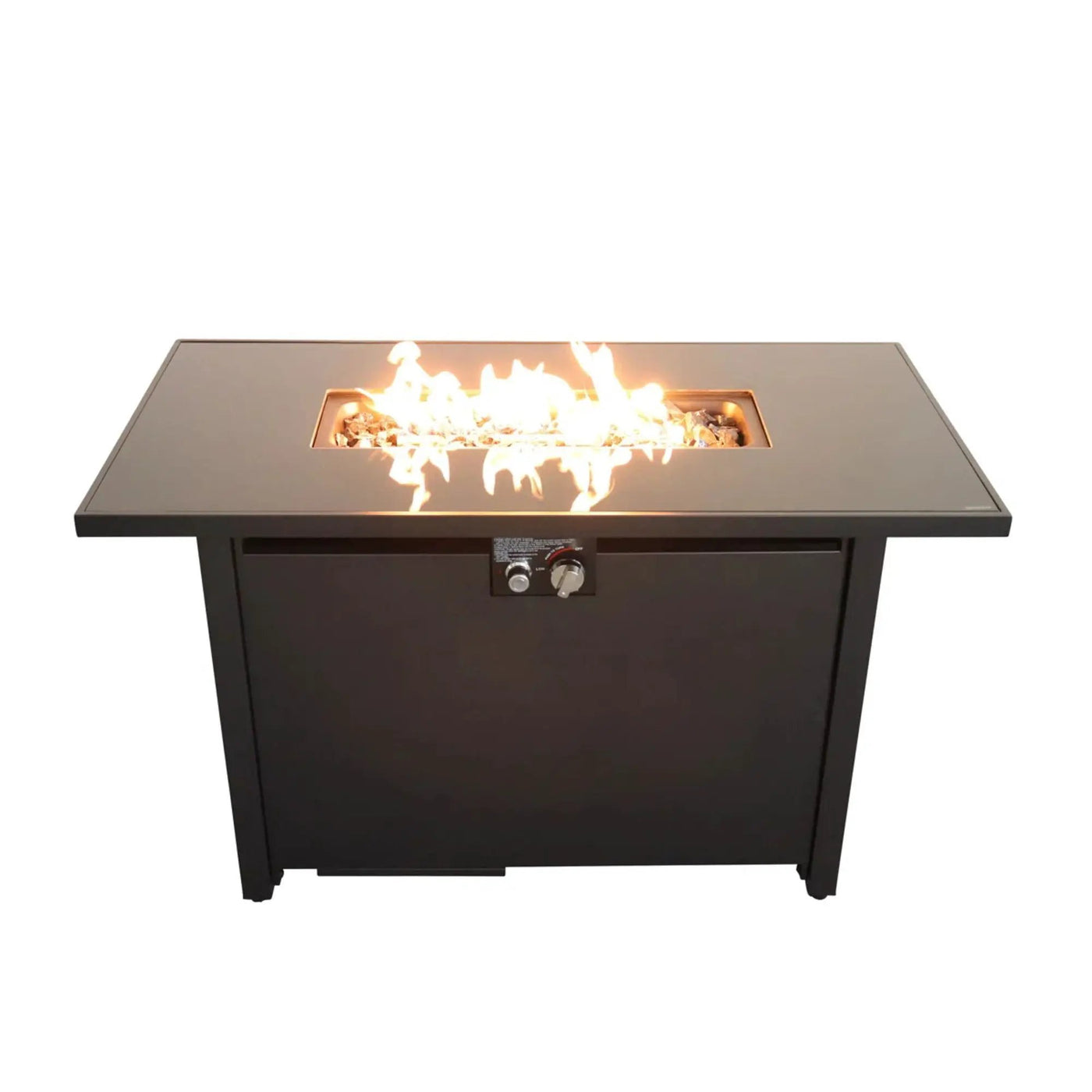 Rectangular Fire Pit With Frame Elegant Design by HouseOfZazla