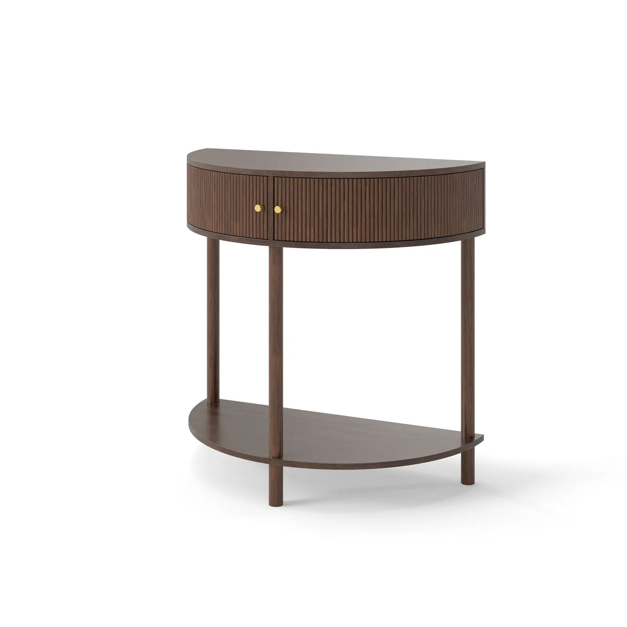 Demi Lune - Console Table With 2 Storage Drawers by Unique Piece Furniture