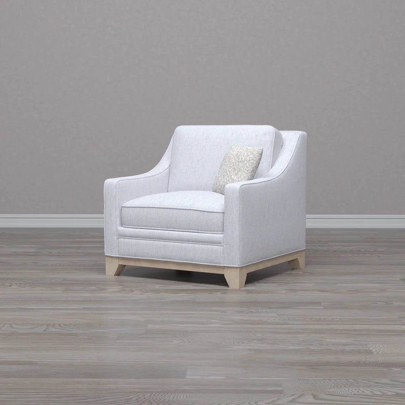 Lounge Chair With Casual Accent - Gray by HouseOfZazla