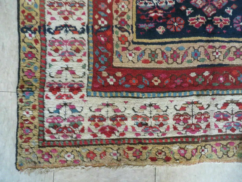 4' X11' Antique Handmade Turkish Anatolian Wool Corridor Kalegy Runner Rug by Jewel Rugs