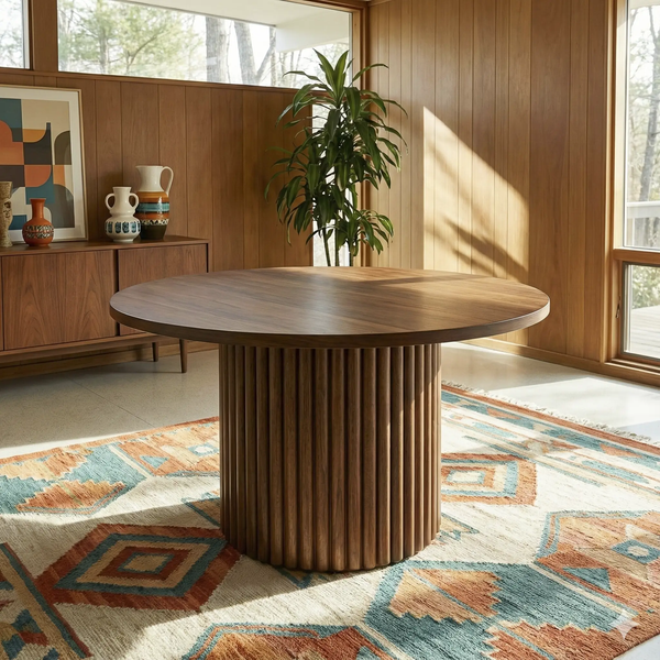 Merlin Solid Wood Dining Table