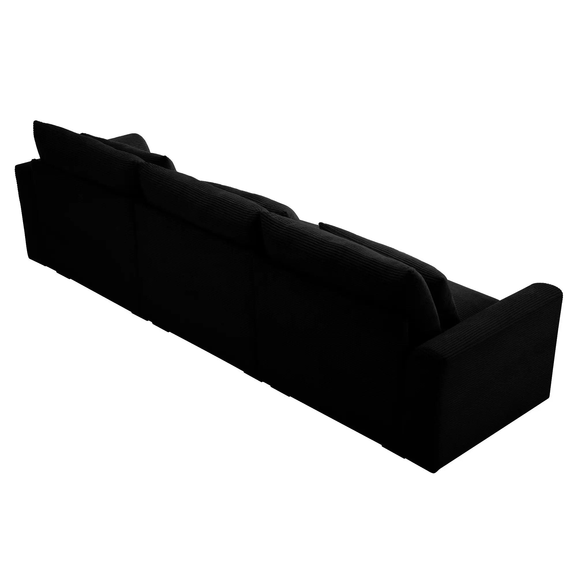 3 Seater Deep Seat Couch for Living Room by HouseOfZazla