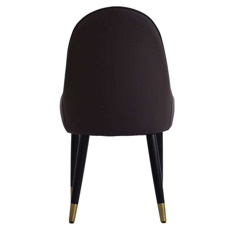 Modern Sponge-Filled Dining Chair, Solid Wood Metal Legs, Suitable For Restaurants, Living Rooms And Rooms (Set of 2) by HouseOfZazla