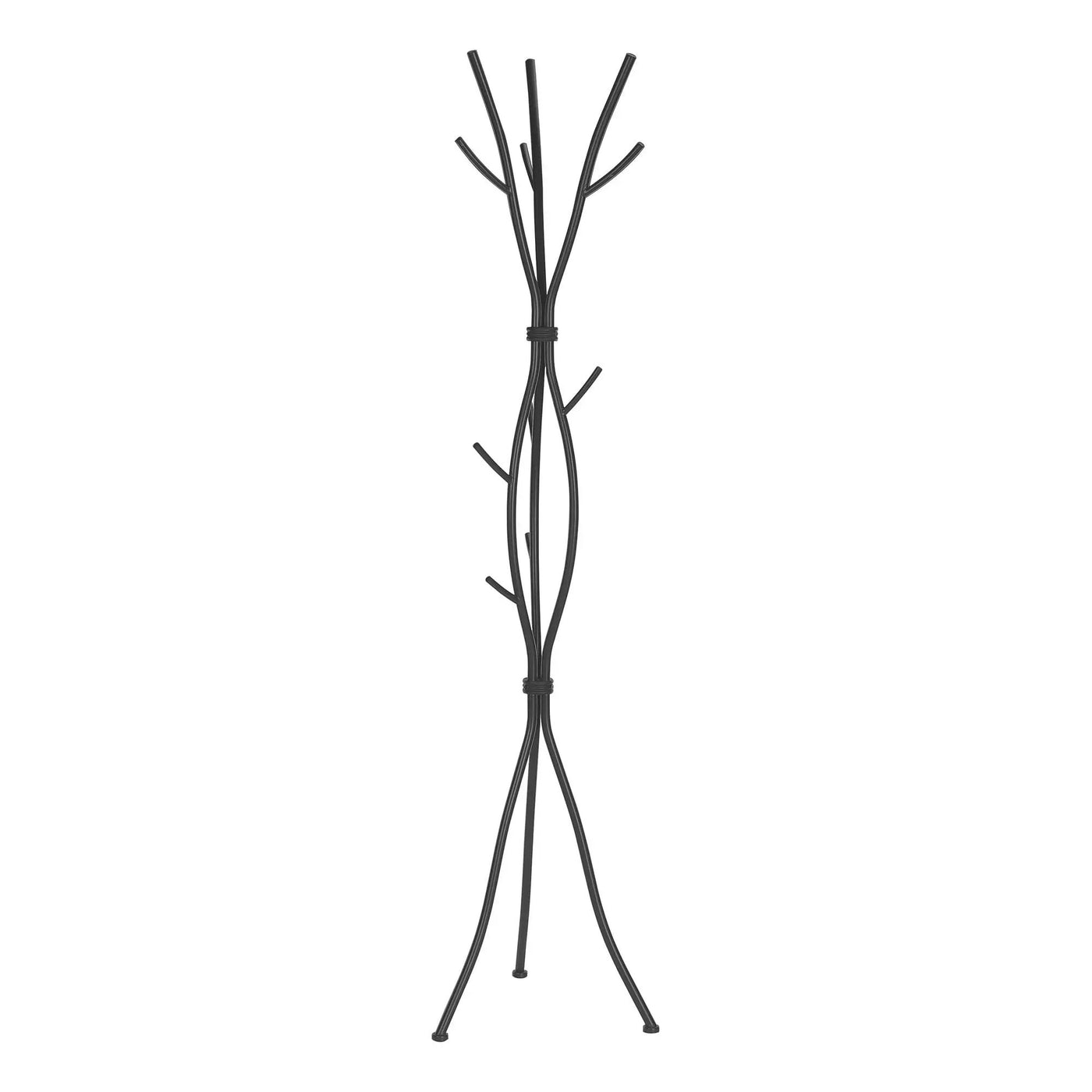Coat Rack, Hall Tree, Free Standing, 11 Hooks, Entryway, Contemporary & Modern by Unique Piece Furniture