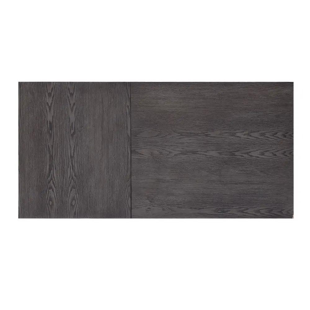 Iban - Coffee Table With Lift Top - Gray Oak & Chrome by Unique Piece Furniture