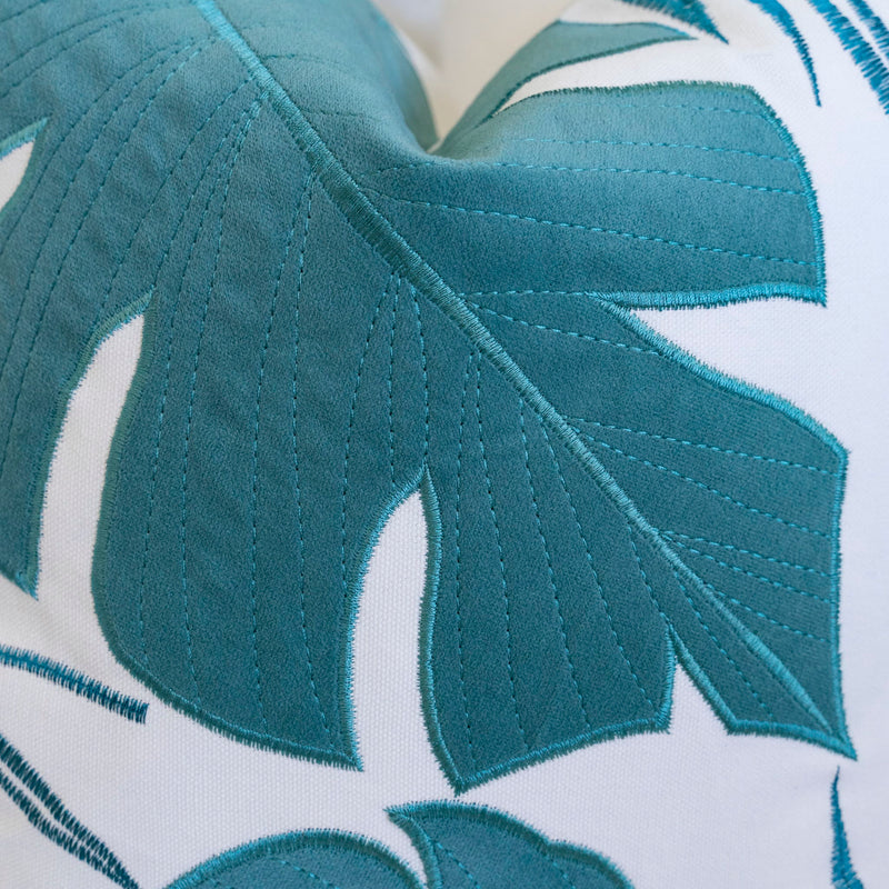 Autumn Vibes Leaf Accent Pillow by HouseOfZazla