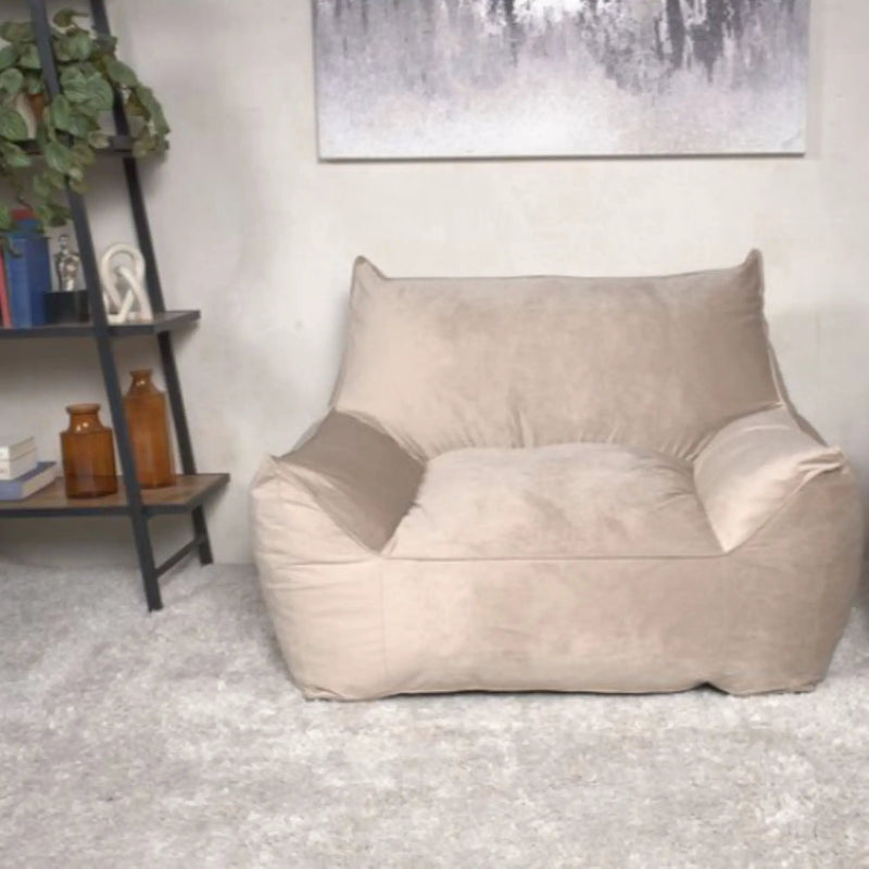 Allea - Bean Bag Chair With Armrests by Unique Piece Furniture