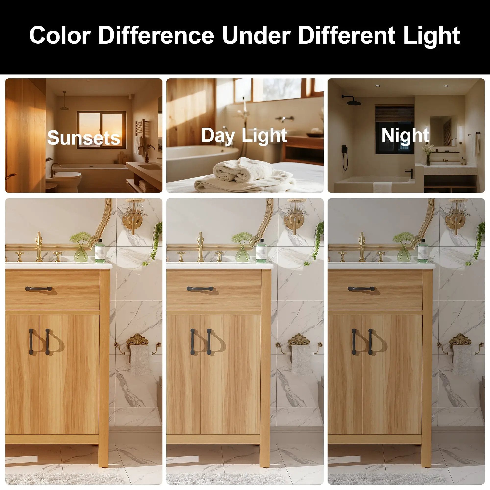 48" Bathroom Vanity with Solid Wood Frame by HouseOfZazla