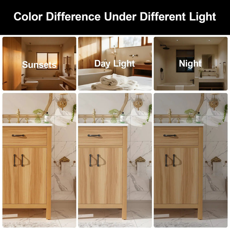 48" Bathroom Vanity with Solid Wood Frame by HouseOfZazla