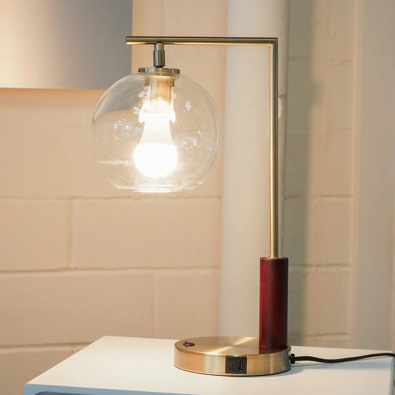 Villa - Desk Lamp - Gold by HouseOfZazla
