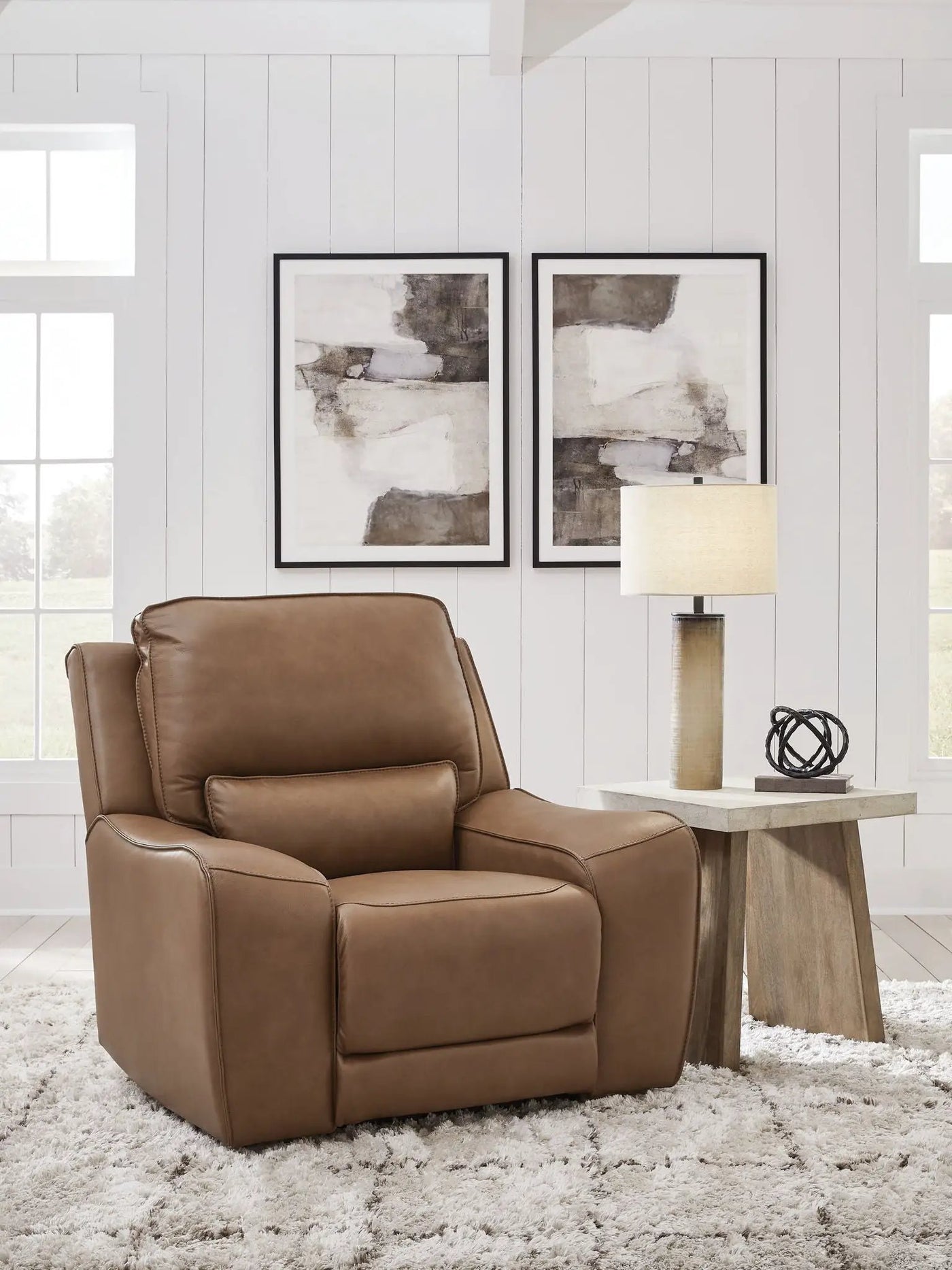 DeepWakes - Power Recliner With Adjustable Headrest by Unique Piece Furniture