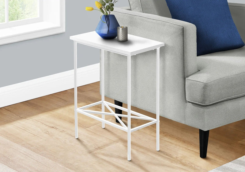 Accent Side Table, Narrow, Small, 2 Tier, Contemporary & Modern by Unique Piece Furniture