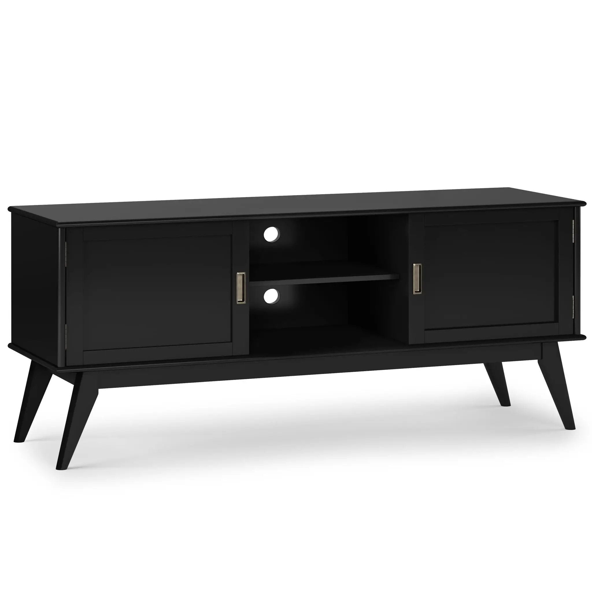 Draper - Handcrafted Mid Century Low TV Media Stand by Unique Piece Furniture