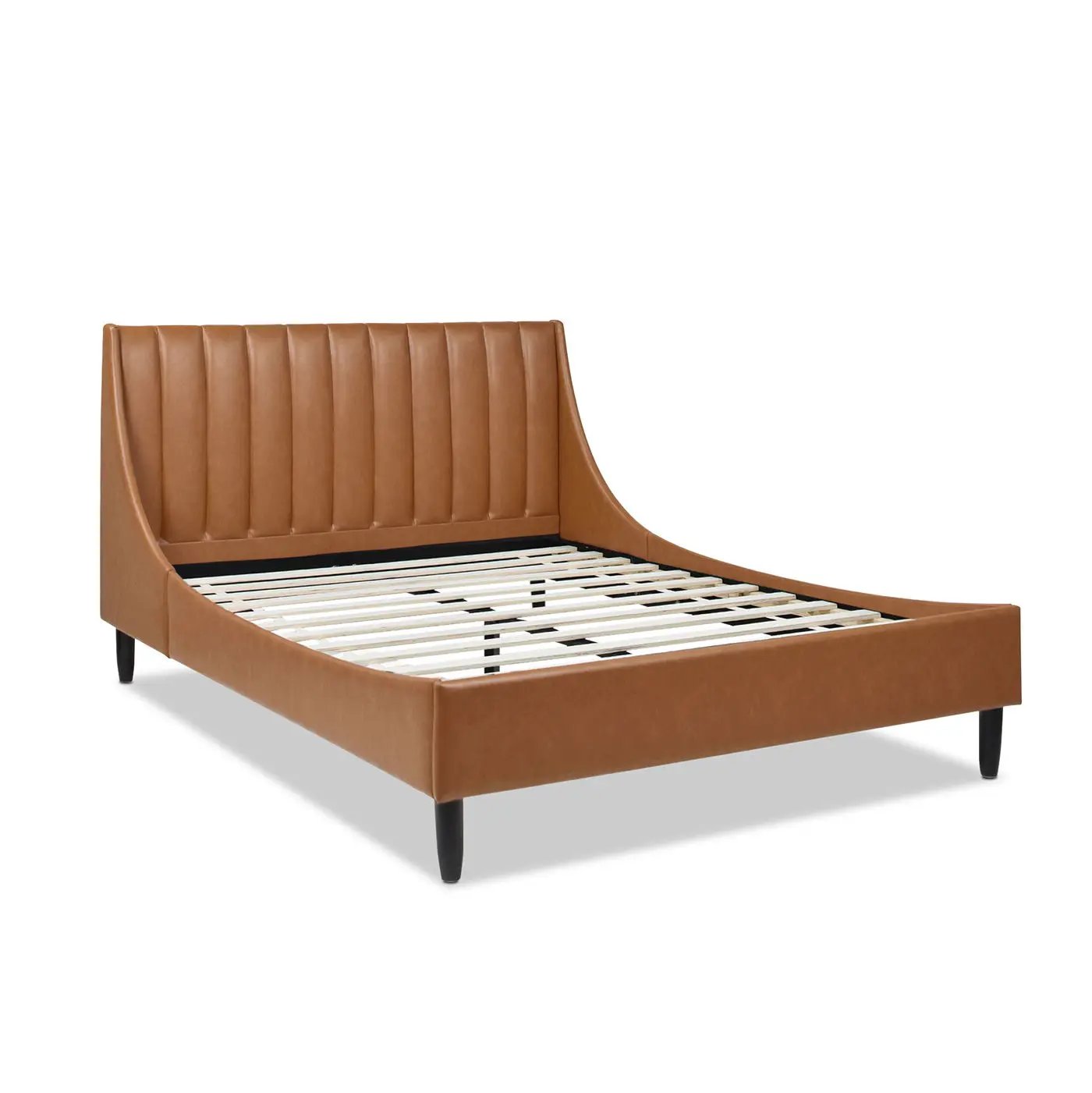 Aspen - Vertical Tufted Modern Headboard Platform Bed Set by Unique Piece Furniture