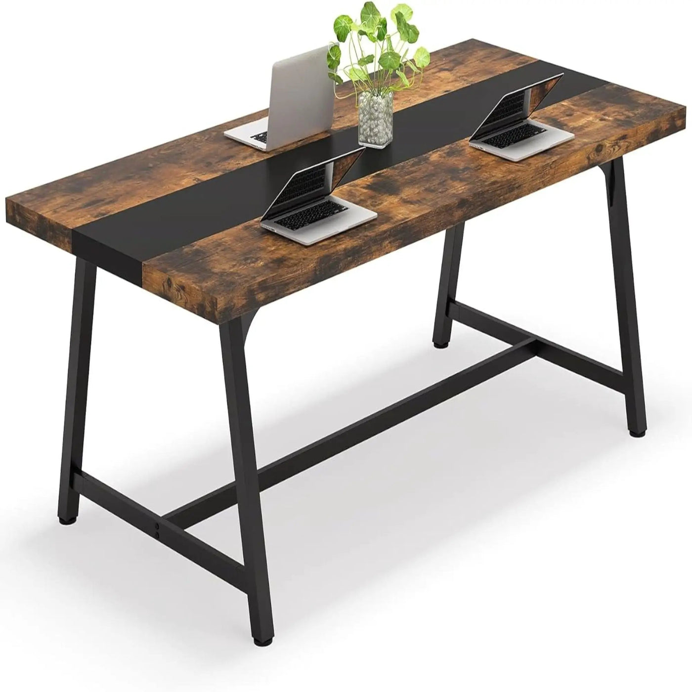 Modern Rectangular Conference Table For 6 - 8 People, Office Executive Desk by HouseOfZazla