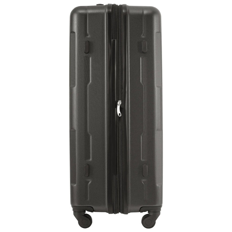 2 Piece Luggage Set With Bags Expanable Spinner Wheels ABS Lightweight Suitcase With Tsa Lock 20" / 24" by HouseOfZazla
