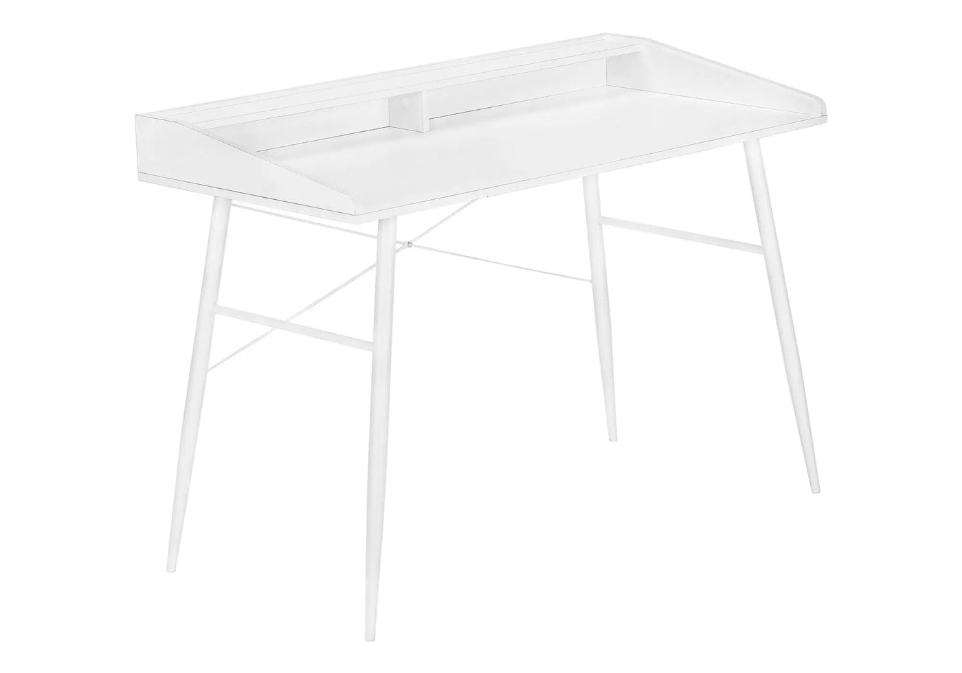Computer Desk For Home Office, Laptop Storage Shelves, Contemporary & Modern by Unique Piece Furniture
