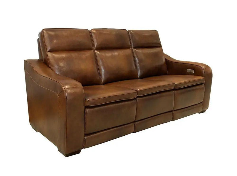 Grady - Sofa Recliner With Power And Power Headrest, Power Lumbar - Cocoa by Unique Piece Furniture
