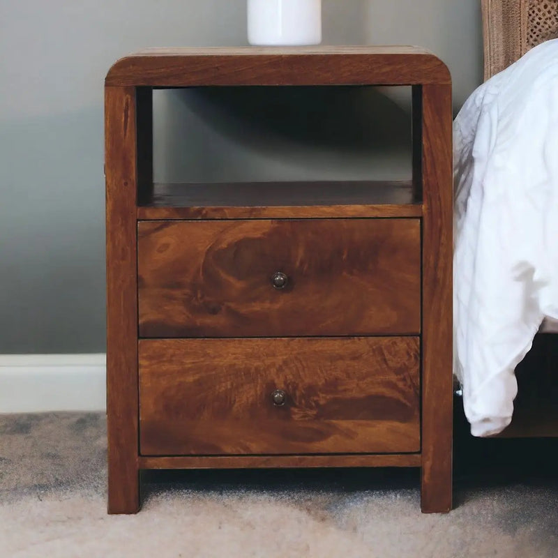 Aspen - Nightstand - Chestnut by HouseOfZazla