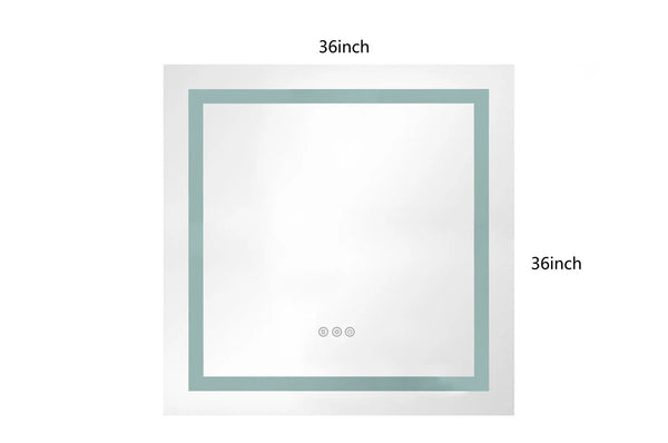 36 x 36 Inch LED Bathroom Mirror