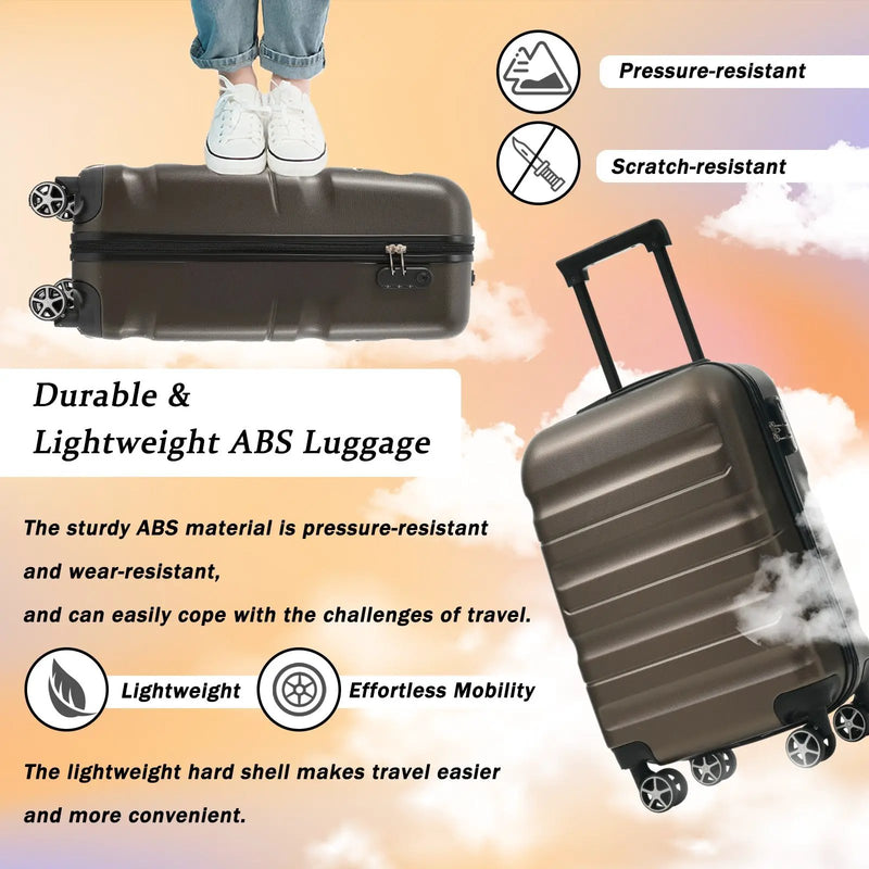 Hardshell ABS Luggage Set by HouseOfZazla