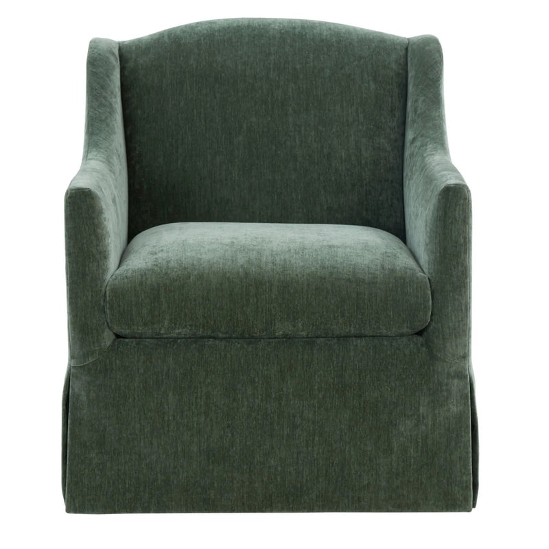 Luisa - Skirted Swivel Accent Chair by HouseOfZazla