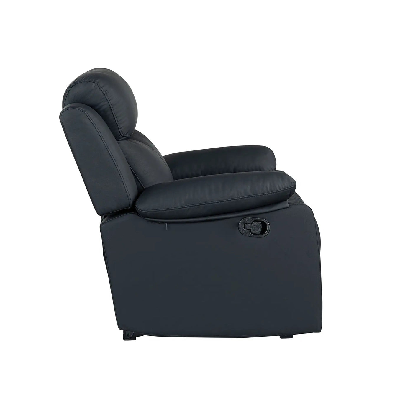 Blanche - Glider Recliner With LED, Pillow Top Arms by HouseOfZazla