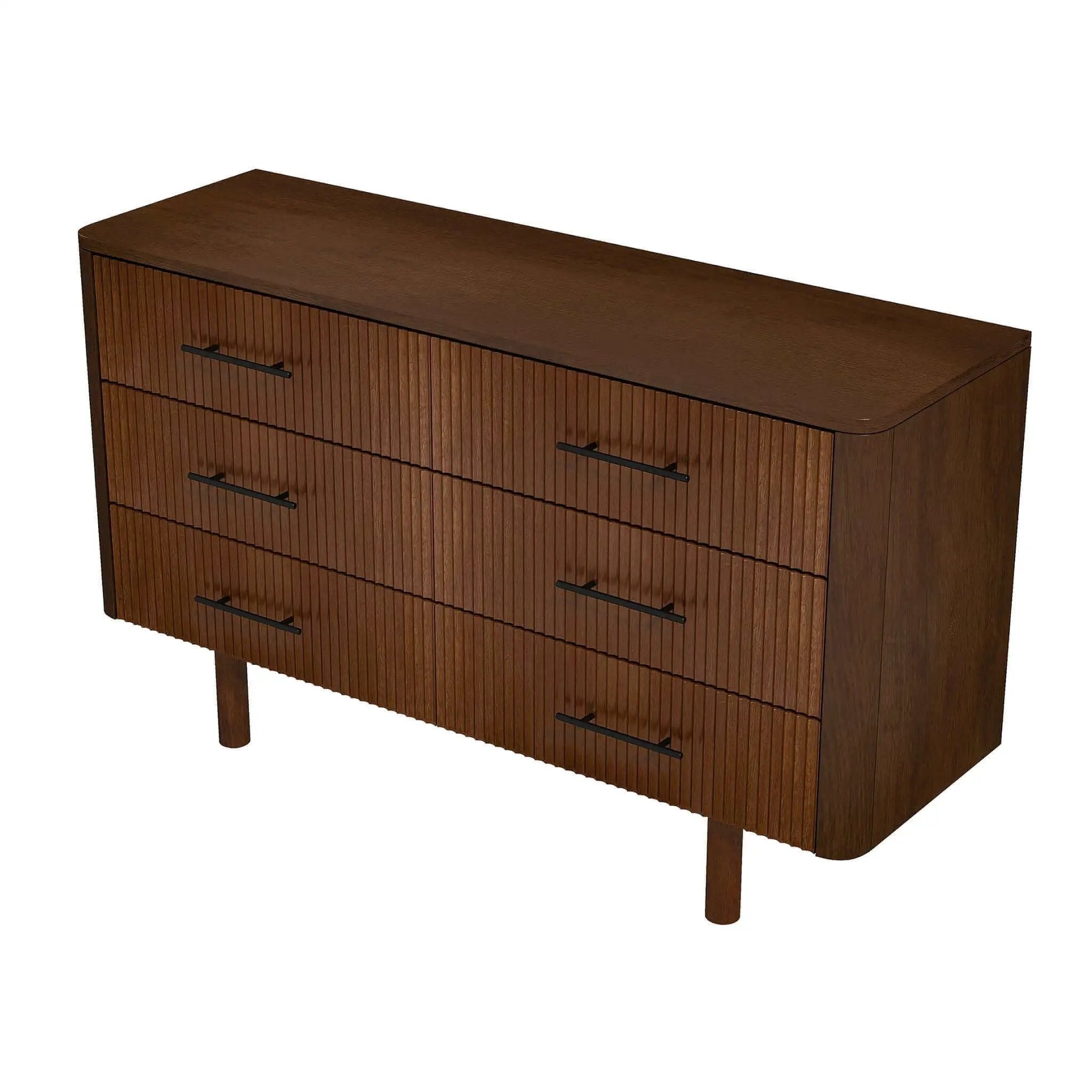 Logan - Dresser With 6 Drawers - Brown by Unique Piece Furniture