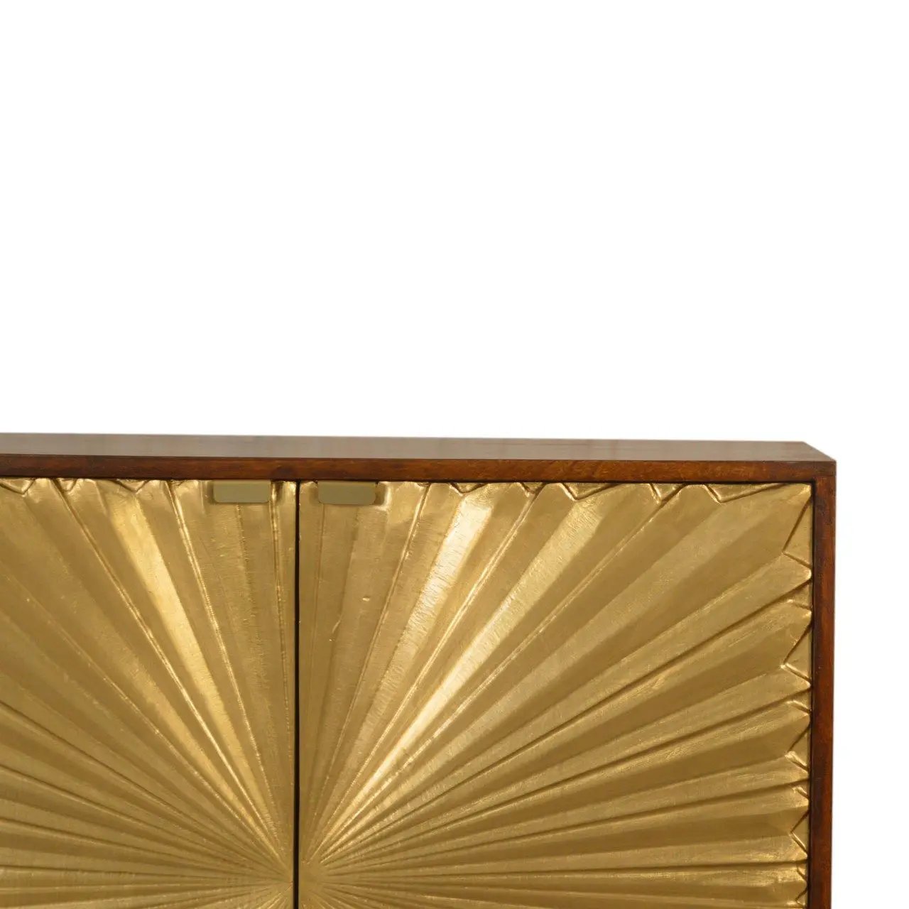 Manila - Cabinet - Gold / Brown by HouseOfZazla