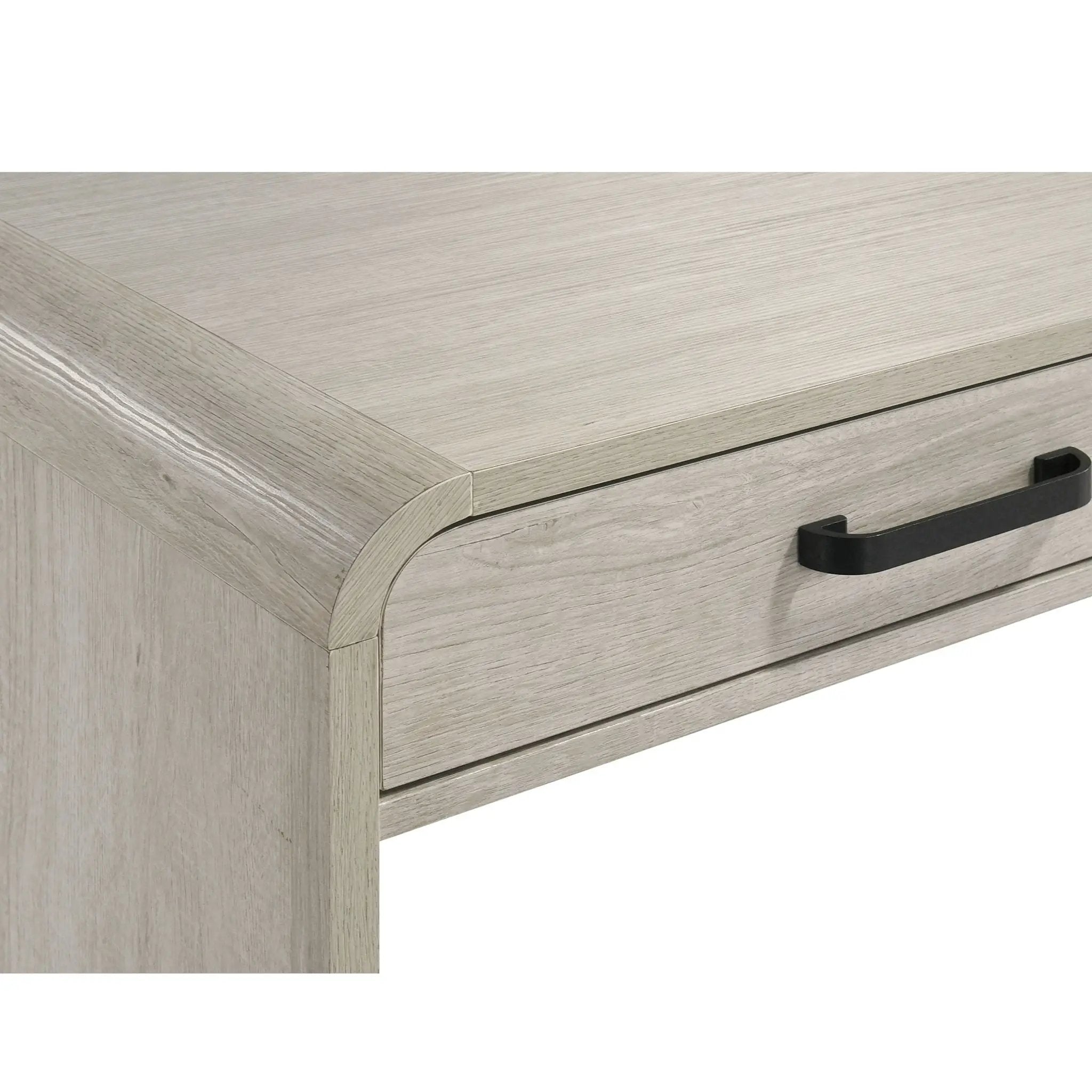 Writing Desk With Dual Drawers, Home Office Furniture - Antique White by HouseOfZazla