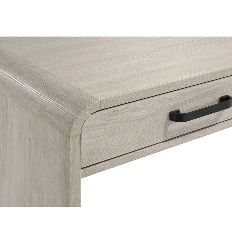 Writing Desk With Dual Drawers, Home Office Furniture - Antique White by HouseOfZazla